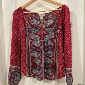 Boho lucky Brand Shirt